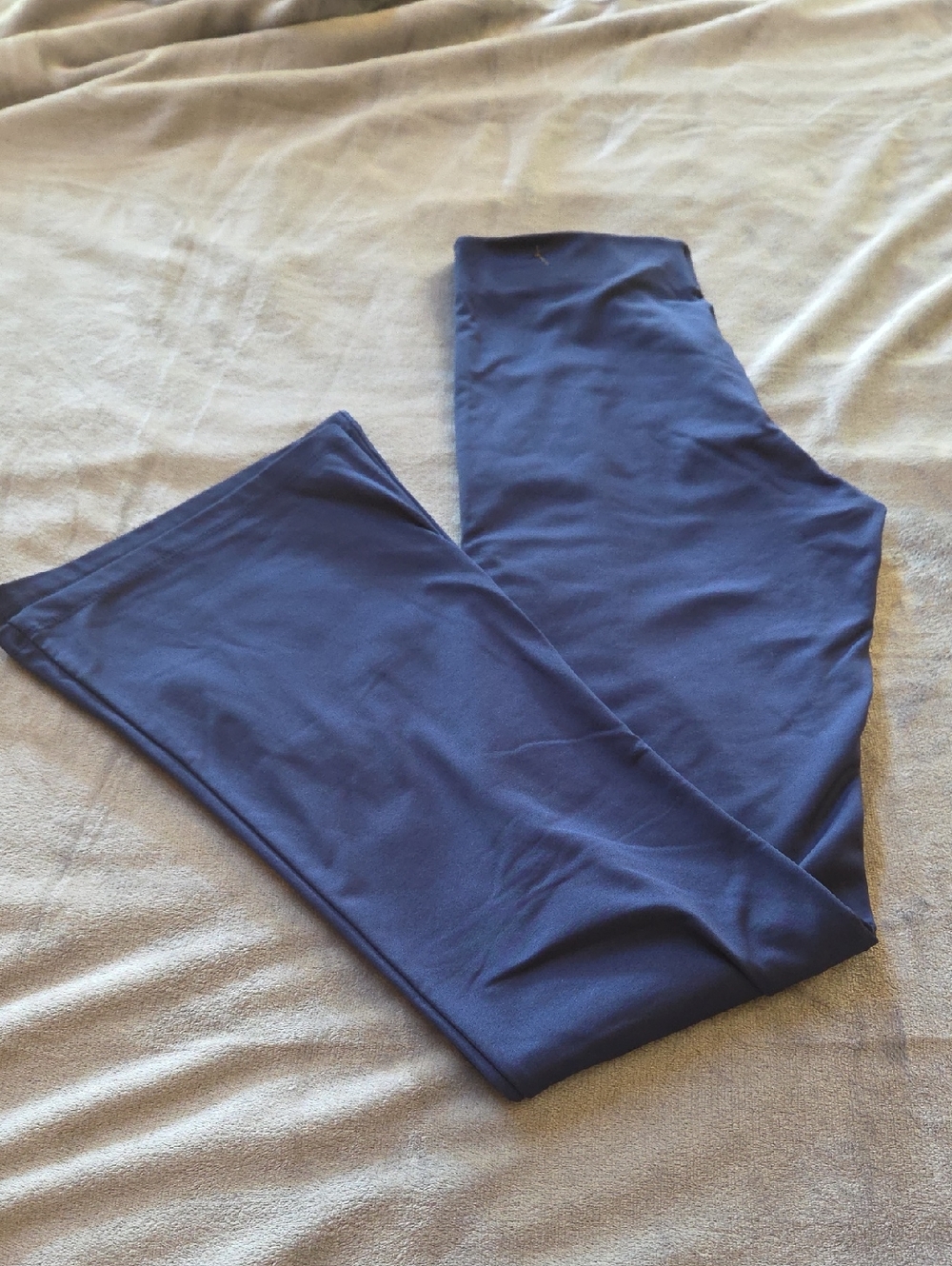 Active USA Navy PINK ACTIVE Bootcut Sports Leggings